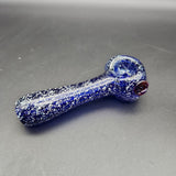 Faceted Dichro Spoon Pipes - by SlynxxGlass - Avernic Smoke Shop