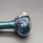 Faceted Dichro Spoon Pipes - by SlynxxGlass - Avernic Smoke Shop