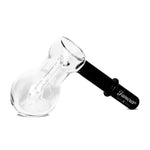 Famous Brandz - 6" Hammer Bubbler Black - Avernic Smoke Shop