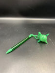 Flail Dab Tool Bubble Cap Combo - 4.25" | 25mm - green