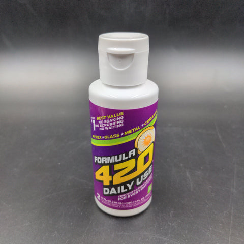 Formula 420 Daily Use Cleaner - 2oz Travel Bottle - Avernic Smoke Shop