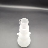 Frosted Snowman Glass Rig | 7" | 14mm - Avernic Smoke Shop