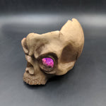 Fujima Geode Skull Polyresin Ashtray | 5.5" x 4.25" - Avernic Smoke Shop