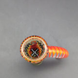Full Wig Wag 18mm Heady Slide w/ Claw - by Connor Klaus - Avernic Smoke Shop