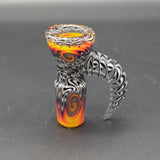 Full Wig Wag 18mm Heady Slide w/ Claw - by Connor Klaus - Avernic Smoke Shop