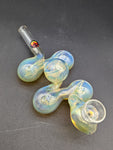 Fumed Bubble Tube Glass Pipe 6" - Avernic Smoke Shop