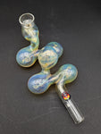 Fumed Bubble Tube Glass Pipe 6" - Avernic Smoke Shop