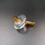 Glass Straw Simple Carb Cap amber