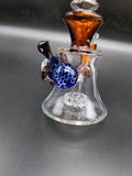 Glass Water Pipe w/ Turtle - 7.5" | 14mm Female - Avernic Smoke Shop