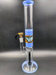 Glitch Tube Water Pipe w/ Horn Bowl | 15.5"