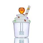 Goody Goodies-Cupcake Bubbler- Clear Glass - Avernic Smoke Shop