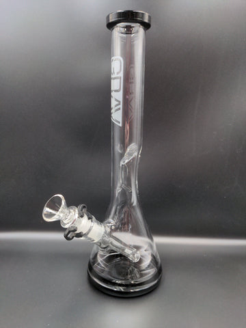 GRAV® Medium, Black Accent Beaker Base Water Pipe
