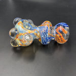 Heavy Inside Out Glass Pipe - 4" - Avernic Smoke Shop