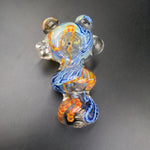 Heavy Inside Out Glass Pipe - 4" - Avernic Smoke Shop