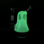 Hemper 6.5" Ghost Bong - Glow in the Dark - Avernic Smoke Shop