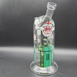 Hemper Gaming Flower Glass Water Pipe | 14mm F - Avernic Smoke Shop