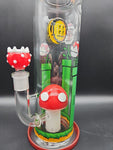 Hemper Gaming XL Flower Glass Water Pipe | 14mm F - Avernic Smoke Shop