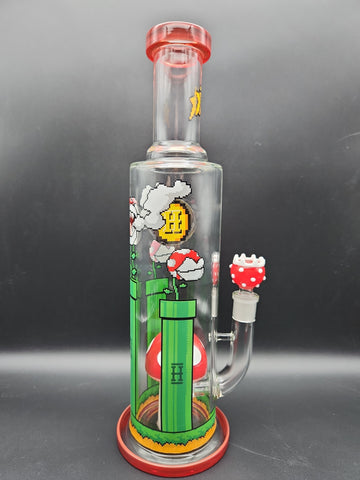 Hemper Gaming XL Flower Glass Water Pipe | 14mm F - Avernic Smoke Shop