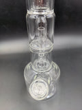 Hi Si Jr. Triple Bell Perc 2.0 - 14" Beaker - Avernic Smoke Shop