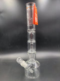 Hi Si Jr. Triple Bell Perc 2.0 - 14" Beaker - Avernic Smoke Shop