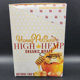 High Hemp Wraps - Box of 25 - Honey Pot Swirl