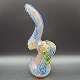 Inside Out Worked Bubbler - 7" - Avernic Smoke Shop