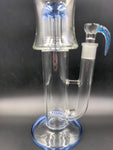 Jellyfish Double Chamber Water Pipe - 17" | 18mm - Avernic Smoke Shop