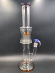 Jellyfish Double Chamber Water Pipe - 17" | 18mm - Avernic Smoke Shop