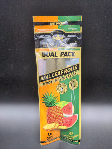 KING PALM Hand Rolled Leaf Dual Pack King | Pine Drip / Watermelon