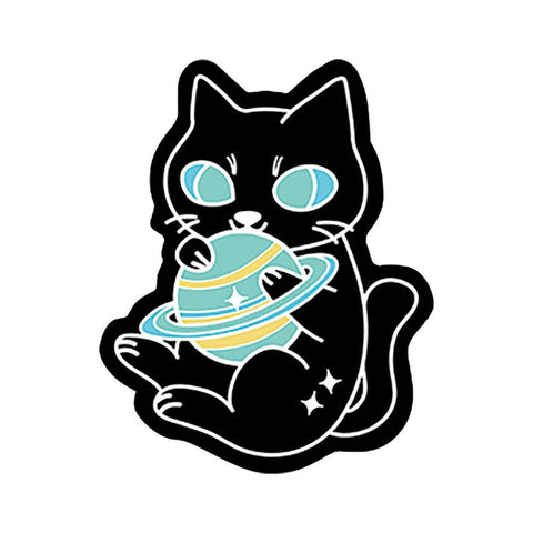 Kitty Planet Sticker | 3.75" x 4.75"