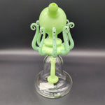 Lookah 8" Glass Bong with Bulged Eyed Octopus with Disc Perc - Avernic Smoke Shop