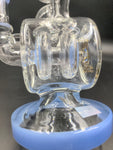 Lookah Glass Alien Robot Recycler | 15" | 14mm - Avernic Smoke Shop