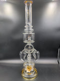 Lookah Glass Continuum Spiral Recycler | 20" | 14mm - Avernic Smoke Shop