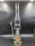 Lookah Glass Continuum Spiral Recycler | 20" | 14mm - Avernic Smoke Shop