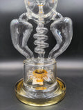 Lookah Glass Continuum Spiral Recycler | 20" | 14mm - Avernic Smoke Shop