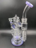 Lookah Glass Warlord Spiral Recycler | 12.5" | 14mm