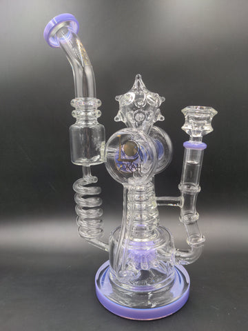 Lookah Glass Warlord Spiral Recycler | 12.5" | 14mm