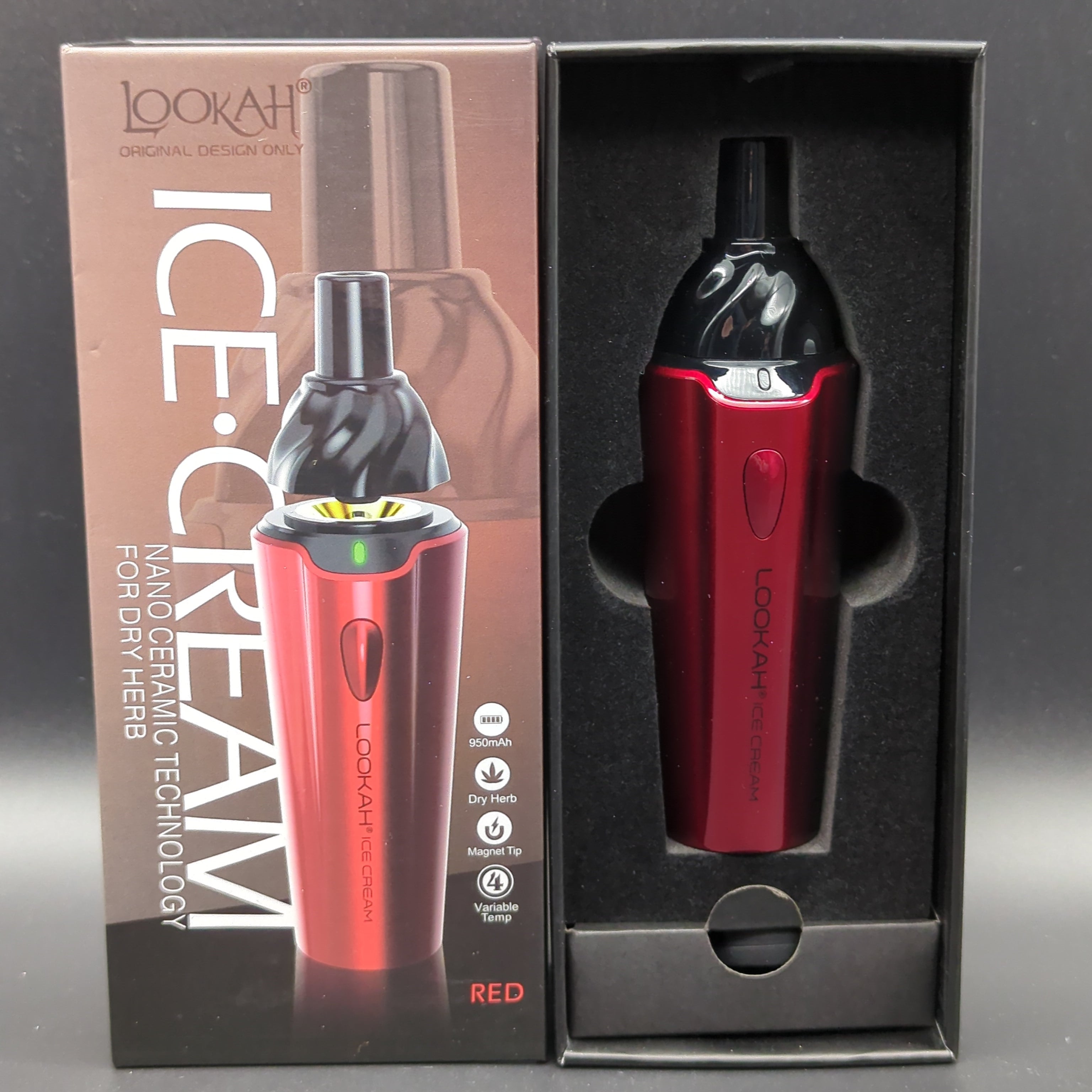 Lookah Ice Cream Dry Herb Vaporizer – Avernic Smoke Shop