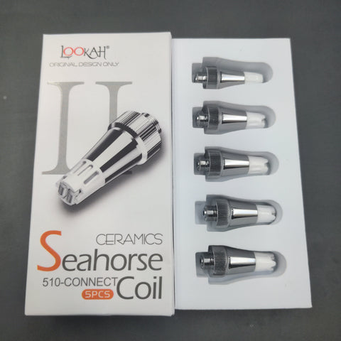 Lookah Seahorse PRO Ceramic Coil II | 5pc Set - Avernic Smoke Shop