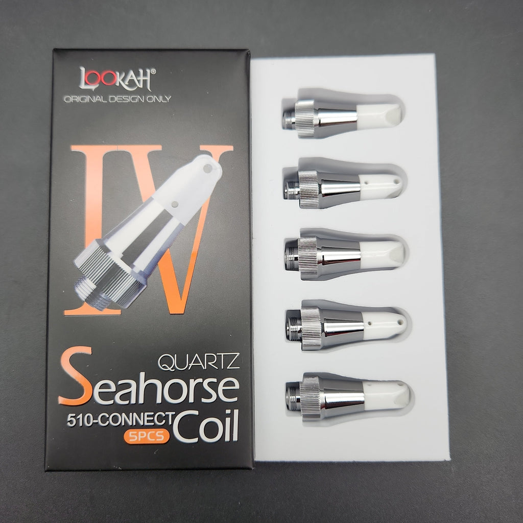Lookah® - Seahorse Quartz Coils 510-Connect - 5 Coils -SmokeDay