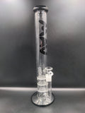 MAV 18" Black Triple Honeycomb Straight Shooter - Avernic Smoke Shop