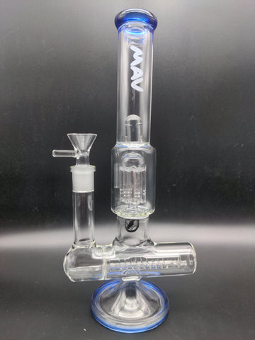 Mav Glass 12" Inline to 8 Arm Perc Water - Avernic Smoke Shop