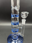 Medium GoG Straight Shooter Water Pipe with Triple Vortex Percs - Avernic Smoke Shop