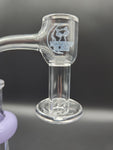 Midnight Glass Quartz Terp Slurper 14mm Male - Avernic Smoke Shop