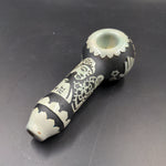 Milky Way Glass "Buddha" Pipe In Color