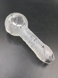 Milky Way Glass "Circuit Board" 4.5" Pipe - Avernic Smoke Shop