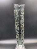 Milky Way Glass "Circuit Board: Shadow Art" 15" Beaker - Avernic Smoke Shop