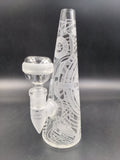 Milky Way Glass "Nuclear Cone" Water Pipe - Avernic Smoke Shop