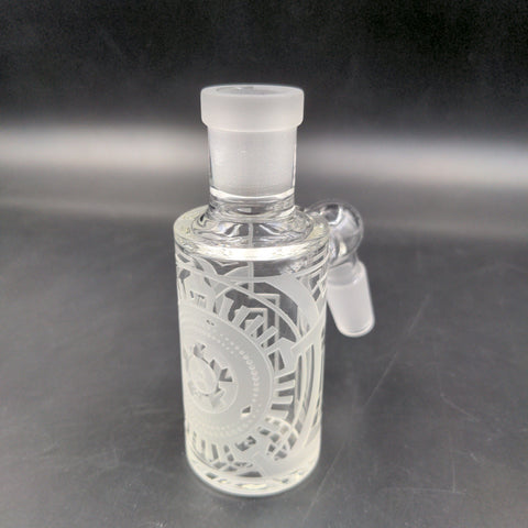 Milky Way Glass "Nuclear" Dry Ash Catcher 14mm 45 Degrees - Avernic Smoke Shop