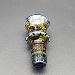 Mothership Glass "The Beacon” Slide 14mm - Blue - Avernic Smoke Shop